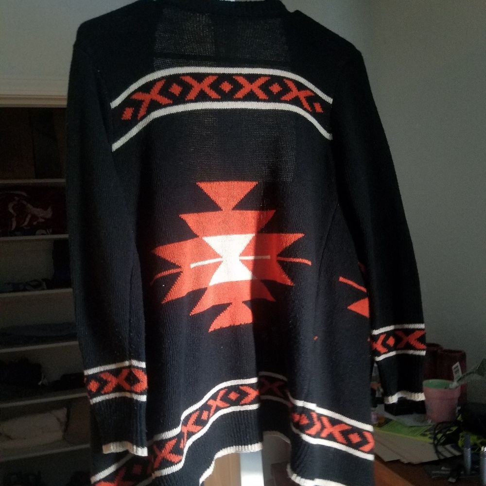 Sweater jacket wrap - Picture 2 of 2